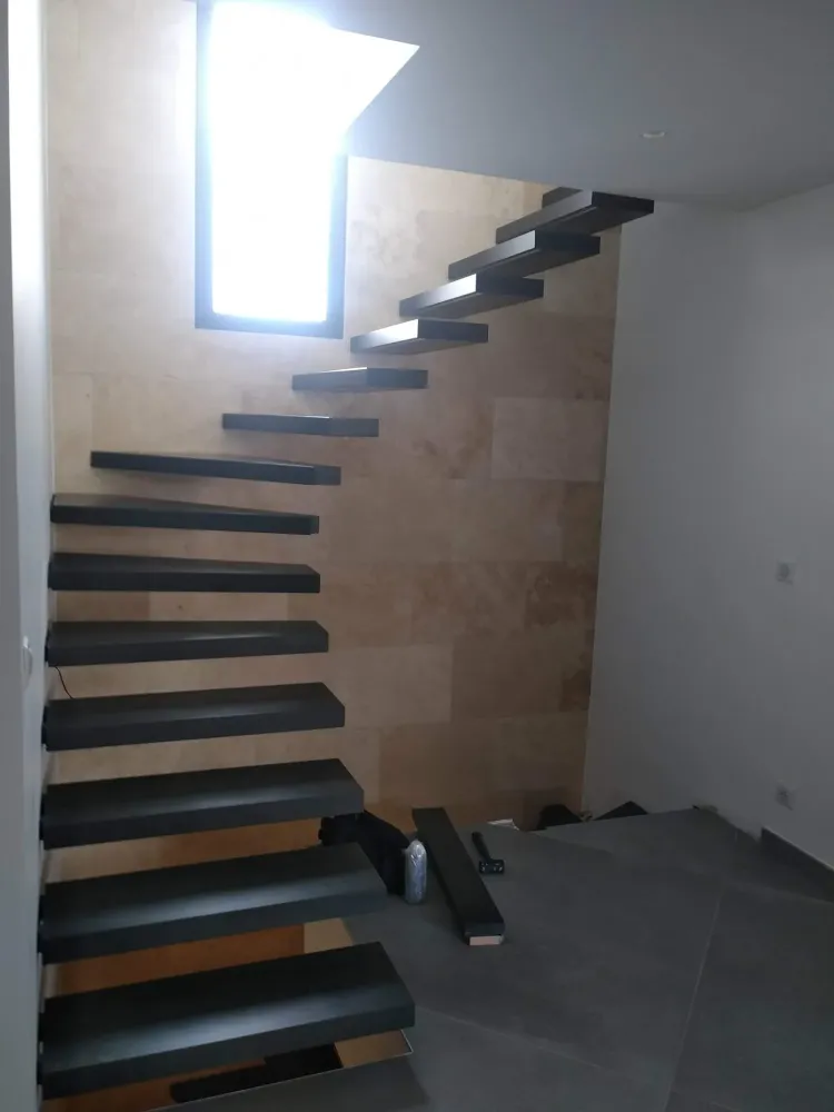 Rénovation d'escaliers près de Annecy 